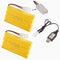 9.6V 700mAh Ni-Cd AA Battery Pack, Rechargeable with Standard Tamiya Connector for Remote Control Toys