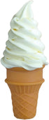 1 Pcs Simulated Ice Cream Artificial Lifelike White Ice Cream Fake Ice