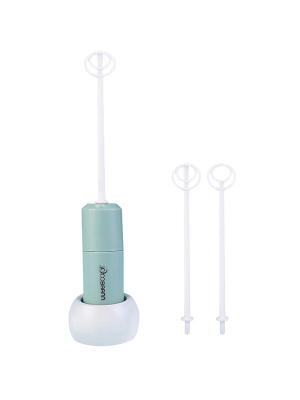 Handheld Electric Formula Stirrer, Milk Frothers, Handheld Drink Mixer (Blue)