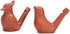 KVMORZE 2Pcs Bird Water Whistles, Funny Ceramic Water Whistles, Warbler BirdWhistles Noise Makers,
