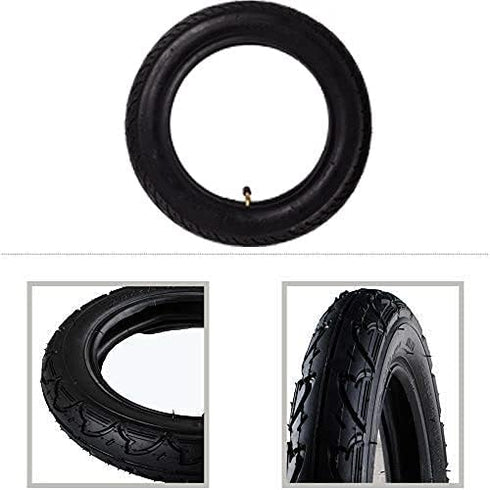 12 1/2 x2 1/4 Tire and Tube Set - Compatible with BOB Stroller Revolution Se Pro Flex Jogging Duallie