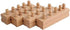 Adena Montessori Mini-Cylinder Block (Set of 4) Educational Tools for Preschool Early Montessori Toys