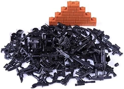 General Jim's Weapons Pack for Building Block Figures, Weapon Set for SWAT, Police or WW2 Brick Building
