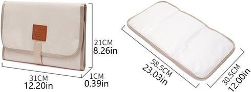 Ubxvamm Foldable Baby Diaper Changing Pad Waterproof Newborn Travel Nappy Changing Mat