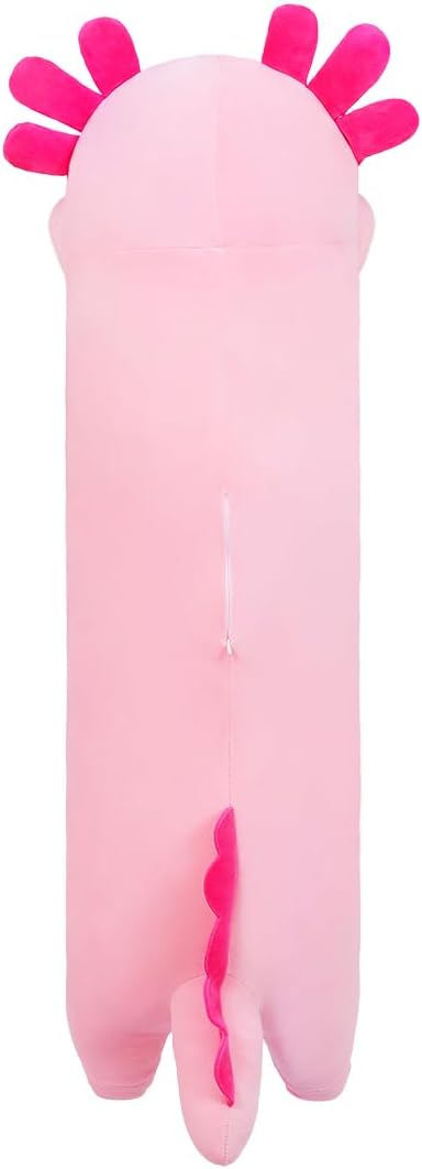 Sausudols 19.6 Long Axolotl Plush, Long Axolotl Body Pillow for Kids, Cute Axolotl Stuffed Animals for Girls, Soft