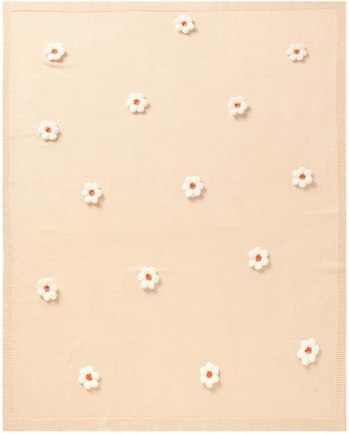 Neiwech Baby Swaddle Blanket for Boys Girls Knitted Soft Cozy Newborn Infant Receiving