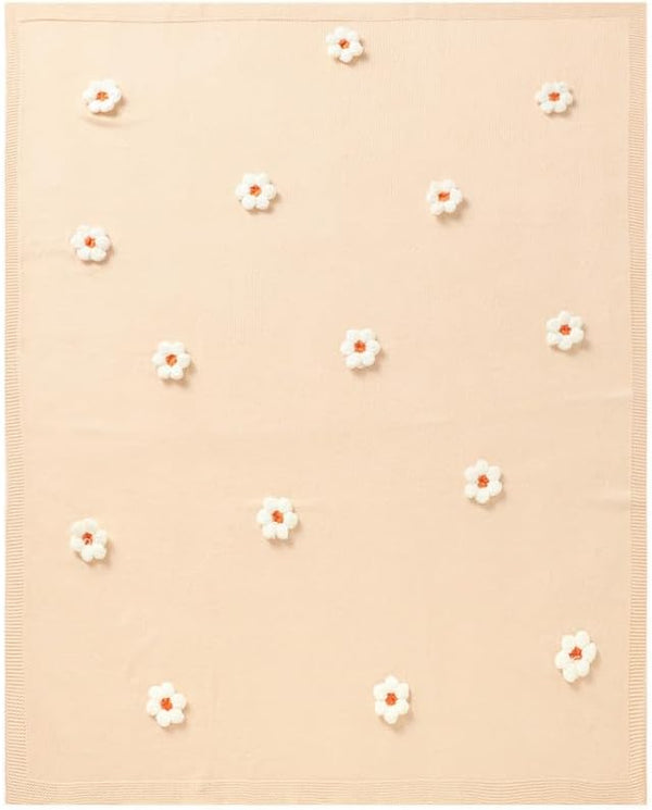 Neiwech Baby Swaddle Blanket for Boys Girls Knitted Soft Cozy Newborn Infant Receiving