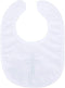 KESICI Baptism Bib for Baby Boy and Girls - Soft Cotton Adjustable Christening