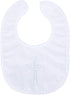 KESICI Baptism Bib for Baby Boy and Girls - Soft Cotton Adjustable Christening