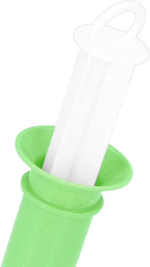 Reusable Puree Injection Tool, 7Pcs/Set Baby Food Bag Maker, Toddler Fruit Squeeze Puree Fillers (Green)