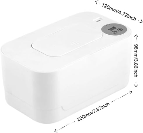 Generic Baby wet wipe heater, Reusable constant temperature wet wipe warmer,Home, Travel wet wipe heater, USB heated