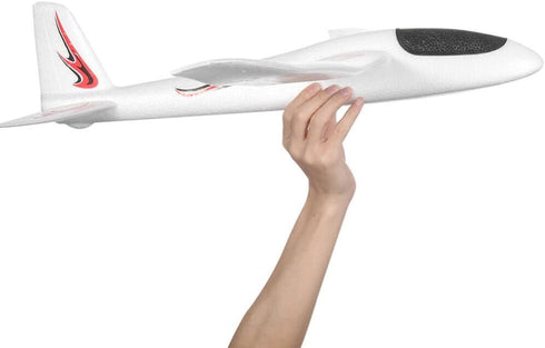 Hand Throwing Plane, Foam Glider Airplane Toy, 39 Inch Catapult Flying Plane Model for Outdoor Sports, 2PCS Birthday