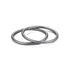 TOPIND 3" Large Size Aluminium Baby Sling Rings, 2 pcs for Baby Carriers & Slings (Grey)