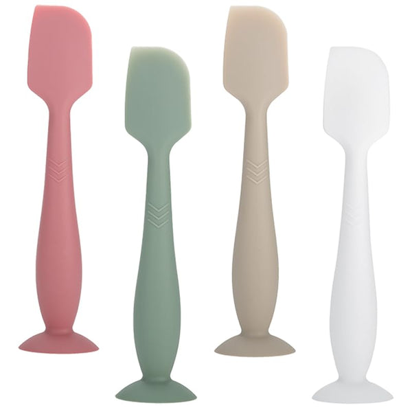 Baby Diaper Cream Spatula, 4Pack Silicone Butt Spatula Baby Paste Diaper Cream