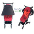 50+UPF Sunshade Extension for GB Pockit+ All City, UV Protect Baby Stroller Summer Accessories, SUN002
