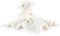 Jellycat Bashful Lamb Soother, 13.5 inches - Security Blanket & Lovey for Babies