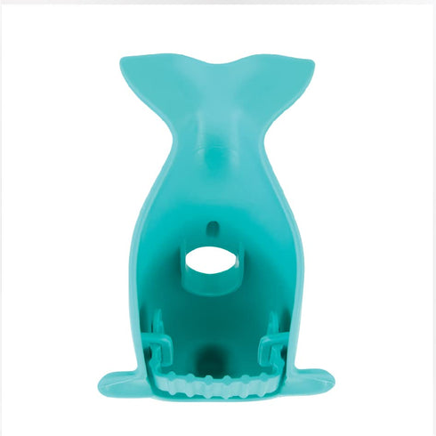 Nuby Bathtub Safety Spout Guard, Compatible with Most Standard Faucets, Bath Toys - Dolphin