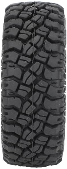 1.0 Tires-2.28in*0.94in RC Crawling Tires, All Terrain Large Tyre for 1/18 TRX4M 1/24 SCX24 AX24 FCX24 RC Crawler