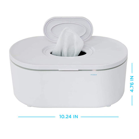 Wipe Warmer - Large Capacity Wipe Warmer and Baby Wet Wipes Dispenser with Even Warming and Built-In Nightlight