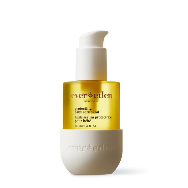 Evereden Baby Massage Oil, 4 oz. | Gentle Non-toxic Baby Care Oil for Newborns, Fragrance Free