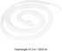 TOYANDONA Realistic Rubber Snake Toy - White Fake Lifelike Educational Prank Prop