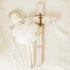 Mon Ami Angel Stuffed Doll, 15" Silver Plush Doll for Little Girls, Soft Elegant Toy or Room Decor