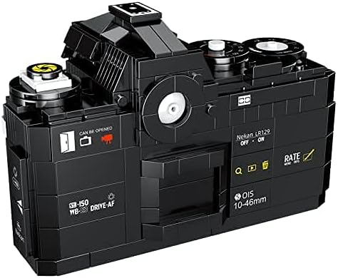 NC Uvini Building Blocks Camera, DIY STEM Toys, Building Construction Brick Set Best Gift for Adults, Teens,