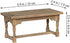 1:12 LOGOFUN Dolls House Miniature Wood Table Mini Wooden Table Model Scale Tiny Dining Table for Doll House Kitchen