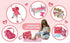 Unicorn Baby Doll Accessories - Pretend Play Kids Toys for Travel (Doll Stroller)