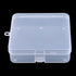 Saccgt Portable Baby Infant Teether for Case ansparent Holder Pacifier Chain Storage Box Newborn Outdoor avel Clear