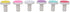 Generic Trimmer 6 Trimmer Nail Pad, Pieces Baby Nail Replacement Pads, Professional Accessories Electric File Grinding