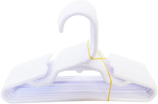 MBD 12 White Doll Clothes Hangers- Fits 18 Inch Fashion Girl Doll Clothes… by MBD
