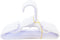 MBD 12 White Doll Clothes Hangers- Fits 18 Inch Fashion Girl Doll Clothes… by MBD