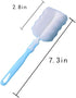 3PCS Bottle Brush,Bottle Washer Set Long Sponge Bottle Cleaning Brushes Baby Bottle Cleaner Brush, Nipple Brush, Blue, Green, Pink by EYAKEG