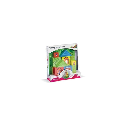 Edushape Floating Blocks - Bath Construction Foam Toys Set for Early Child Development