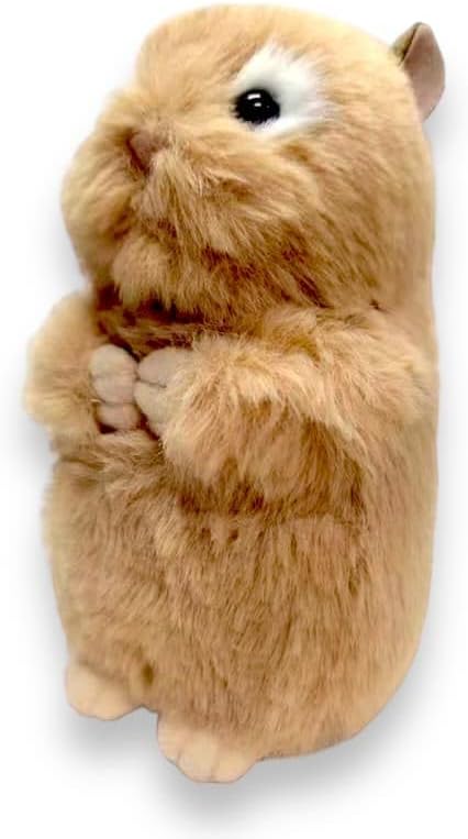 Brown Plush 5 Inch Hamster - Stuffed Animal Plush Toy