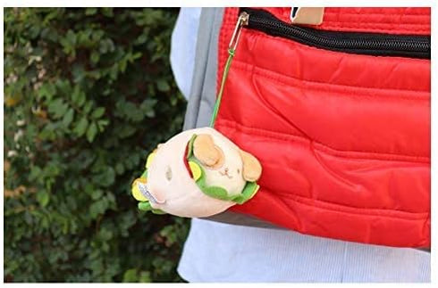 Anirollz 4" Stuffed Animal Plush Keychain, Burrito Outfitz with Puppy, Soft, Squishy, Cute Charm Toy