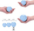 PlayMaty Ball Pit Balls, 2.75 inches, Plastic Phthalate & BPA Free, Crush Proof Stress Balls, Pack of 50 with Storage