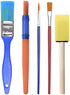 Washable Paint Brushes Set for Toddler Kids, Early Learning Toys, Non-toxic Finger Paints Art Supplies Gifts, 100% Baby