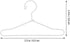 EXCEART 20 Pcs Metal Doll Clothes Hanger, Doll Outfit Hanger Accessories for Wardrobe Doll Clothes Gown Dress Outfit