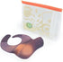 PAPERCLIP Color-Changing Adjustable Silicone Baby Bib - BPA Free, Waterproof, Dishwasher Safe, Aurora Green