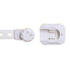 Dreambaby Twist 'N Lock Multipurpose Latch, Child Safety Locks, White, 6 Pack, Model L1435