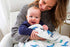 4-Layer 47in 47in| Lulujo Baby Blanket| Unisex Softest Bamboo Viscose Muslin Quilt Blanket with Jersey Trim| Neutral