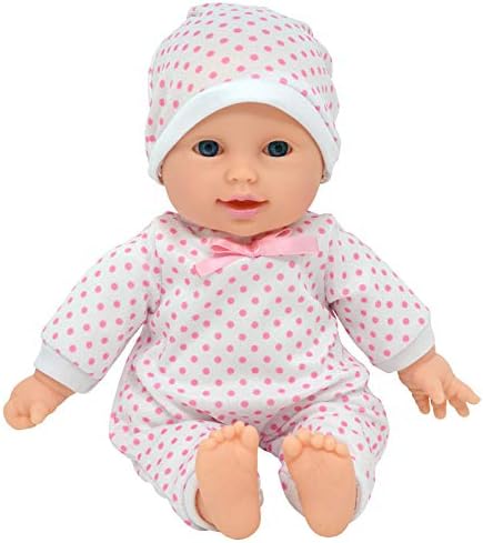 11-Inch Set Caucasian Soft Body Baby Doll Gift with Pacifier