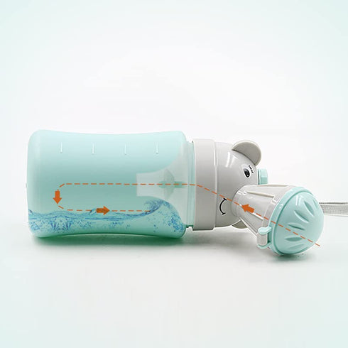 Travel-Friendly Portable Potty for Kids - Ideal for Car and Camping (Pink)