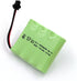 Gecoty 4.8v Pack, 2400mAh 2P 1:18, 1:16, 1:14, 4x4 Battery NiMH AA Rechargeable RC Battery with Charge Cable, SM Plug