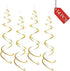 30PCS Construction Hanging Swirls Decorations for Birthday Party, Baby Shower, Car Excavator Bulldozer Ceiling Decor