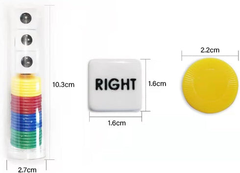 Left Right Center Dice Game Prime (2 Pack)