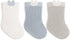 Set 2 1 1 3 Socks2 Bodysuits1 CREVENT Gift for Girls Boys -Diaper Caddy Organizer Basket with Blankets, Taggie, Lovey