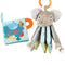 Fish Baby Crinkle Books Teething Toys & Elephant Toy for Newborn Babies